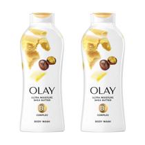 Sabonete Líquido Olay Moisture Shea Butter 650 ml - 2un