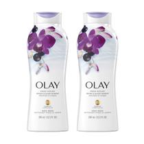 Sabonete Líquido Olay Out. Orchid & Bl. Curr 364 ml - 2un
