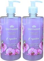 SABONETE LIQUIDO ORQUÍDEA 500ml DEMAZON 2un SABONETE LIQUIDO ORQUÍDEA 500ml DEMAZON 2un