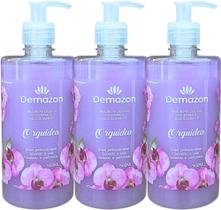 SABONETE LIQUIDO ORQUÍDEA 500ml DEMAZON 3un SABONETE LIQUIDO ORQUÍDEA 500ml DEMAZON 3un
