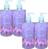 SABONETE LIQUIDO ORQUÍDEA 500ml DEMAZON 4un