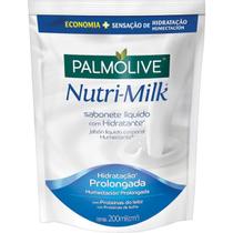 Sabonete Líquido Palmolive Nutri Milk Hidratação Prolongada Proteínas do Leite Refil 200ml Sabonete Líquido Palmolive Nutri Milk Hidratação Prolongada Proteínas do Leite Refil 200ml