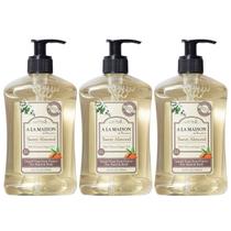 Sabonete líquido para mãos A LA MAISON Almond 500mL, pacote com 3