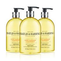 Sabonete líquido para mãos Baylis & Harding Sweet Mandarin 500mL x3 Sabonete líquido para mãos Baylis & Harding Sweet Mandarin 500mL x3