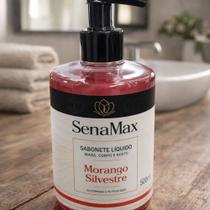 Sabonete Liquido Para Mãos, Corpo E Rosto De Morango Silvestre 500mL - Vermelho Sabonete Liquido Para Mãos, Corpo E Rosto De Morango Silvestre 500mL - Vermelho