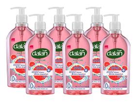 Sabonete líquido para mãos Dalan Pink Grapefruit 400 ml (pacote com 6)