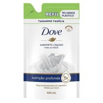 Sabonete Líquido para Mãos Dove Nutrição Profunda Refil Leve mais por Menos 500ml