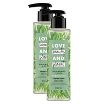 Sabonete Líquido para Mãos e Corpo Love Beauty And Planet Óleo de Melaleuca e Vetiver 300ml Kit com duas unidades