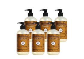 Sabonete líquido para mãos Mrs. Meyer's Acorn Spice 370 ml (pacote com 6)
