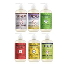 Sabonete Líquido para Mãos Mrs. MEYER'S Clean Day Kit com 6 Unidades de 370 ml Cada