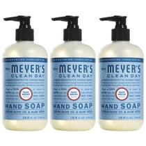 Sabonete Líquido para Mãos Mrs. Meyer's Clean Day Rain Water - 370ml (Pacote com 3) Sabonete Líquido para Mãos Mrs. Meyer's Clean Day Rain Water - 370ml (Pacote com 3)
