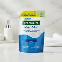Sabonete Líquido Para Mãos Palmolive Nutrimilk 900ml Sabonete Líquido Para Mãos Palmolive Nutrimilk 900ml