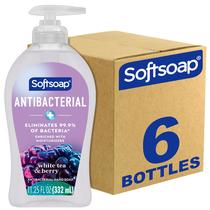 Sabonete líquido para mãos, sabonete antibacteriano, chá branco e frutas vermelhas, 330 ml x 6 Sabonete líquido para mãos, sabonete antibacteriano, chá branco e frutas vermelhas, 330 ml x 6