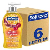 Sabonete líquido para mãos Softsoap Joyful Cherry/Passion Fruit 330 ml x 6