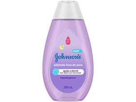 Sabonete Líquido para o Corpo Johnsons Baby - Hora do Sono Floral 200ml