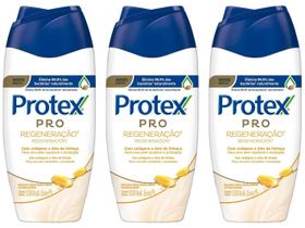 Sabonete Líquido para o Corpo Protex Pro - Regeneração 230ml 3 Unidades