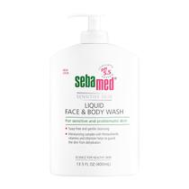 Sabonete líquido para rosto e corpo Sebamed pH 5,5 400 ml sem parabenos