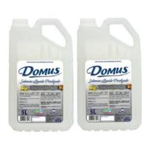 Sabonete Líquido Perolado Incolor - Erva Doce Domus - Kit com 2 Galões de 5 Lts