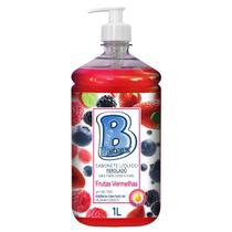 Sabonete Líquido Perolado Para Mãos Frutas Vermelhas 1 litro Barbarex