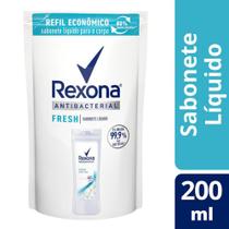 Sabonete Líquido Rexona Antibacterial Fresh 200ml Refil Sabonete Líquido Rexona Antibacterial Fresh 200ml Refil