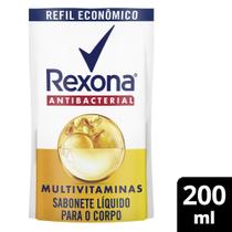 Sabonete Líquido Rexona Antibacterial Multivitaminas Refil 200ml