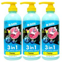 Sabonete líquido, shampoo e condicionador Mr. Bubble Berry Smooth
