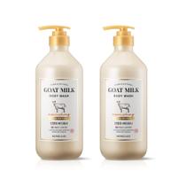 Sabonete líquido SHOWERMATE Premium Leite de cabra Manuka Honey 800 mL x2 Sabonete líquido SHOWERMATE Premium Leite de cabra Manuka Honey 800 mL x2