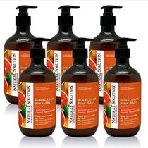 Sabonete líquido, solução natural, Blood Orange, 414 ml, pacote com 6