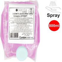 Sabonete Líquido Spray Refil Eco Fácil com 800ml Antisséptico - TRILHA