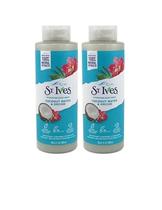 Sabonete líquido St. Ives, água de coco e orquídea, 473 ml, pacote com 2