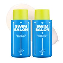 Sabonete líquido SWIM SALON, removedor de cloro para nadadores, 300 ml x 2 Sabonete líquido SWIM SALON, removedor de cloro para nadadores, 300 ml x 2
