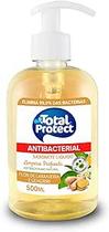 Sabonete liquido total protect antibacterial flor de laranjeira e gengibre 500ml - SANOL