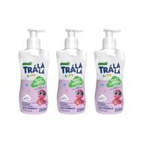 Sabonete Liquido Tra la la Baby 250ml Suave - Kit C/ 3un