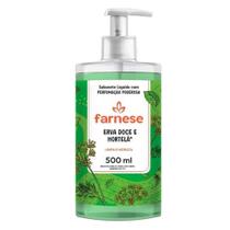 Sabonete líquido uso diário farnese 500ml erva-doce e hortelã