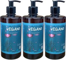 SABONETE LIQUIDO VEGANO LAVANDA E CRAVO 500ml DEMAZON 3un