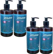 SABONETE LIQUIDO VEGANO LAVANDA E CRAVO 500ml DEMAZON 4un SABONETE LIQUIDO VEGANO LAVANDA E CRAVO 500ml DEMAZON 4un