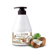 Sabonete líquido WELCOS KWAILNARA Leite de Coco 560ml para pele hidratada