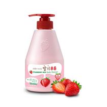 Sabonete líquido WELCOS KWAILNARA Leite de Morango 560mL