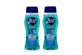 Sabonete líquido Zest Aqua 532ml, pacote com 2