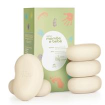 Sabonete Mamãe e Bebê 5 un de 90 g cada - Natura