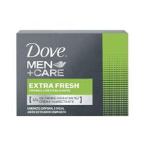 Sabonete Masculino Dove Men + care extra fresh, barra, 1 unidade com 90g - LOLLY