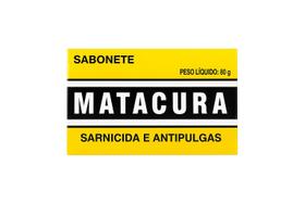 Sabonete Matacura 80g Higienizador Antipulgas E Carrapatos