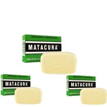 Sabonete Matacura - Antisséptico E Bactericida - 90g - 3UNI