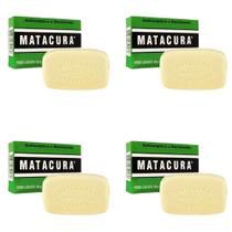 Sabonete Matacura - Antisséptico E Bactericida - 90g - 4UNI