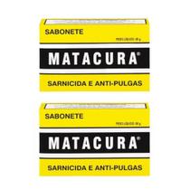 Sabonete Matacura - Sarnicida E Antipulgas- 80g 2Un