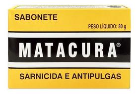 Sabonete Matacura Sarnicida E Antipulgas 80gr Sabonete Matacura Sarnicida E Antipulgas 80gr