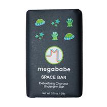 Sabonete Megababe Space Bar Carvão Desintoxicante para Axilas 100mL