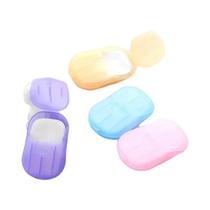 Sabonete Mini Descartável Perfumado Em Papel Para Banheiro, Sabonete Em Fatias Para Lavagem Das