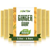 Sabonete Miw Piw Ginger para drenagem linfática anticelulite x6 Sabonete Miw Piw Ginger para drenagem linfática anticelulite x6