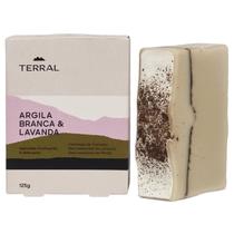 Sabonete Natural Argila Branca e Lavanda 125g Terral Sabonete Natural Argila Branca e Lavanda 125g Terral